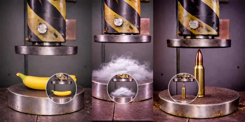 Hydraulic Press Satisfying ASMR Crushing generated by undefined