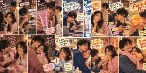Retro Couple Product Carousels generated by chatgpt-image