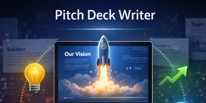 Pitch Deck Writer generated by undefined