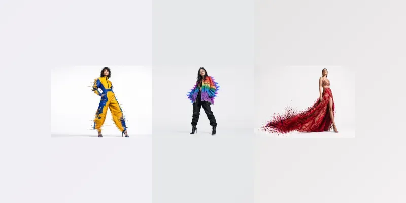 Glitch Fashion Editorial Logbooks generated by undefined