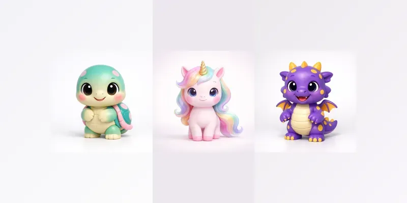 Cute 3d Baby Character Prompt Pack generated by undefined