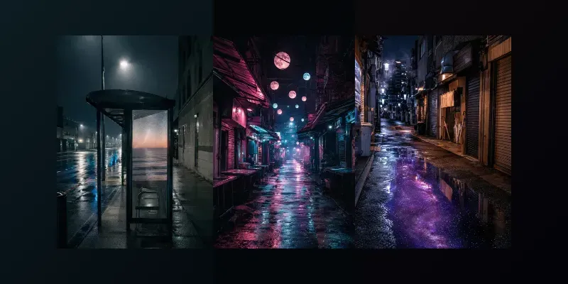 Dreamlike Street Photography generated by undefined