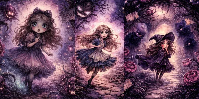Haunted Storybook Dreams generated by undefined
