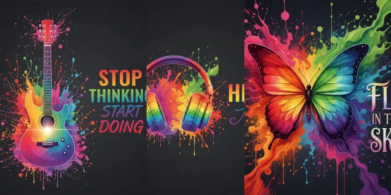 Vibes In Colours generated by undefined
