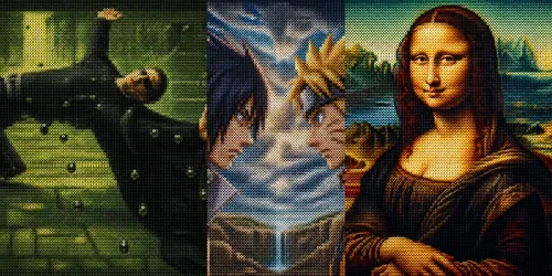 Epic Hardcore Perler Bead Generator generated by chatgpt-image