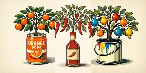 Surreal Product Botanical Poster Art generated by chatgpt-image
