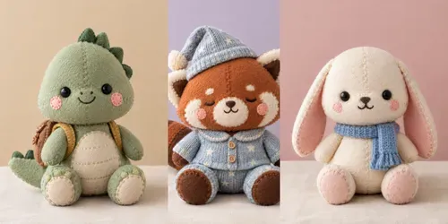 Sewn Felt Plushie Generator generated by chatgpt-image