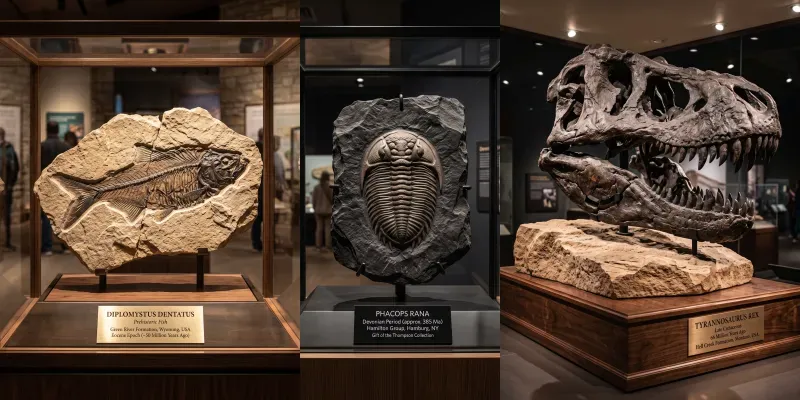 Museum Fossil Display Creators generated by undefined