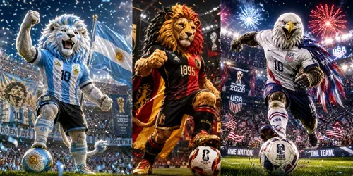 Fifa World Cup 2026 Mascot Generator generated by chatgpt-image