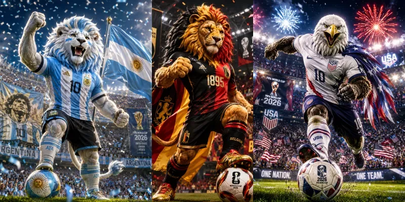 Fifa World Cup 2026 Mascot Generator generated by undefined