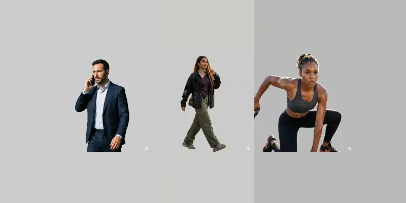 Photorealistic Lifestyle Models generated by undefined