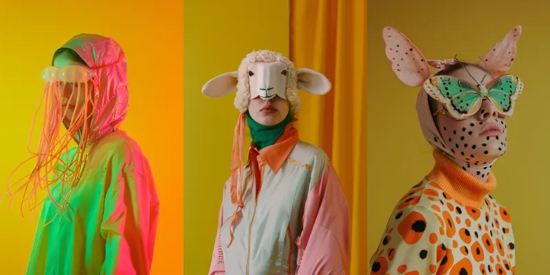 Odd Surreal Mask Fashion generated by undefined