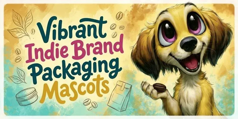 Vibrant Indie Brand Packaging Mascots generated by undefined