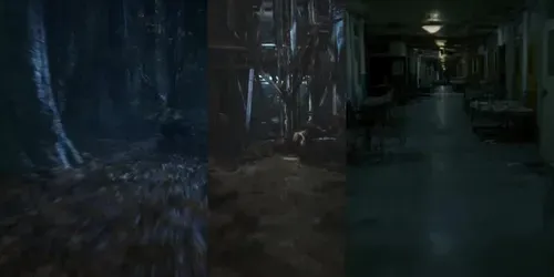 Sam Raimi Shaky Cam Povs generated by hailuo