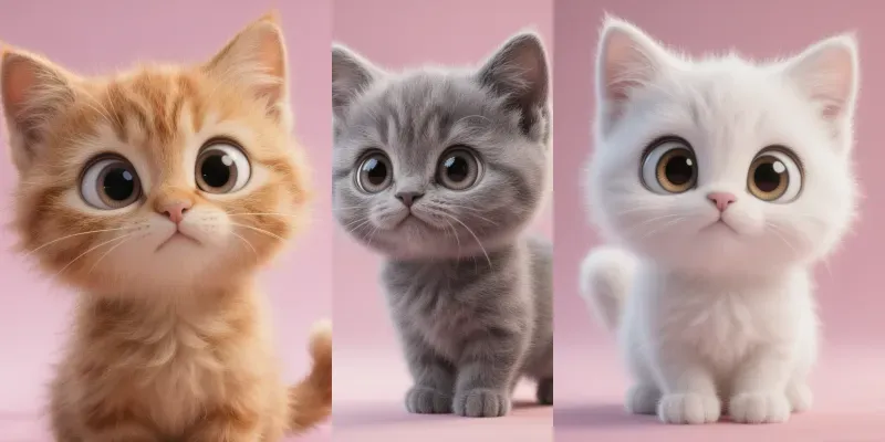 Cute Kittens generated by undefined