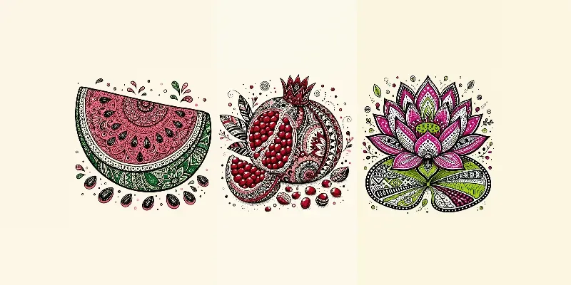 Intricate Zentangle Pattern Art generated by undefined