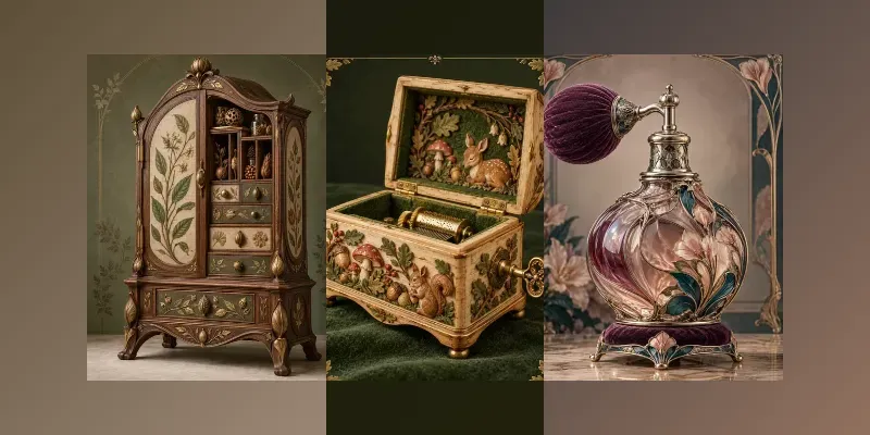 Crafted Curio Display Plates