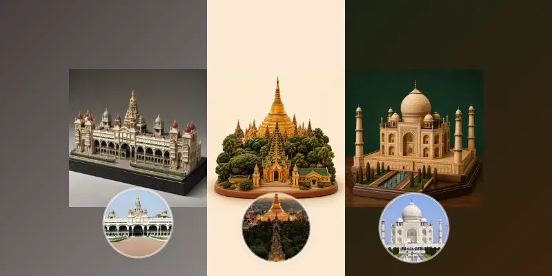 Building Photos To 3D Landmark Models generated by undefined