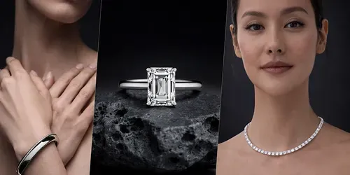 Ultra Photoreal Luxury Jewelry Studio generated by grok