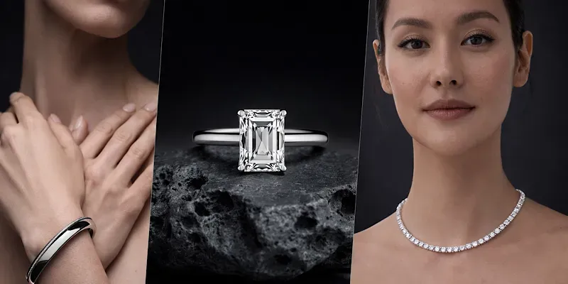 Ultra Photoreal Luxury Jewelry Studio generated by undefined
