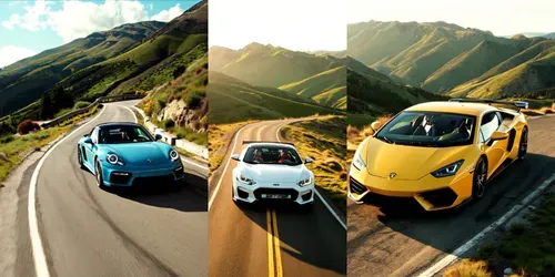 Free Cinematic Cars generated by kling