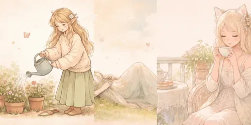 Dreamy Spring Pastels generated by chatgpt-image