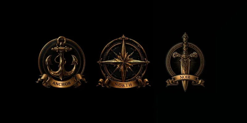 Luxury Emblem Prints generated by undefined