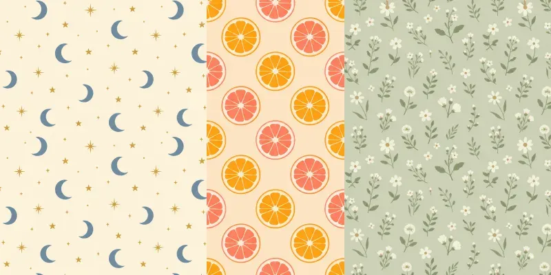 Seamless Pattern Digital Papers generated by undefined