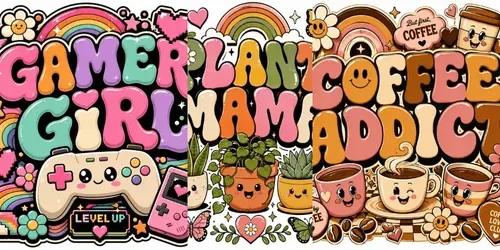 Retro Groovy Svg Bundles generated by chatgpt-image