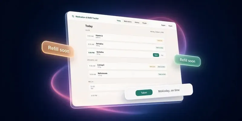 Medication Refill Tracker