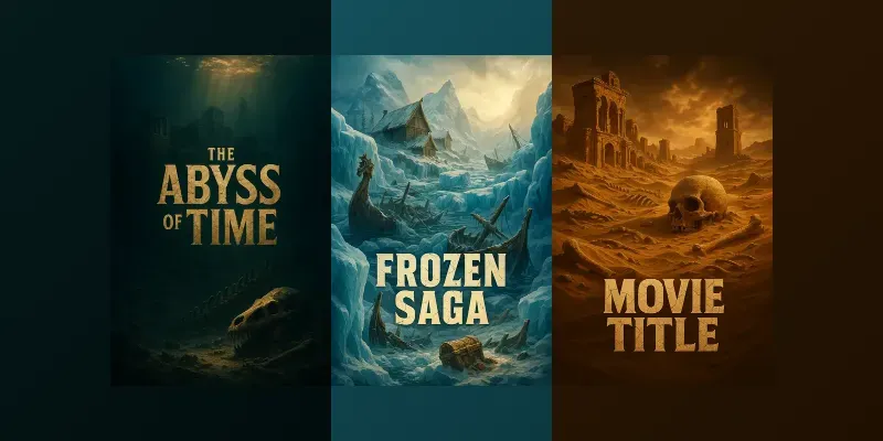 Cinematic Movie Poster Designs generated by undefined