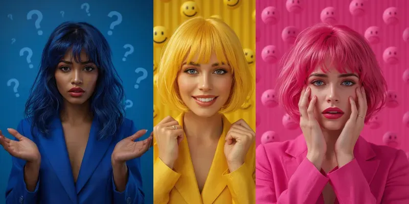 Women Emotions Ads Infinite Images generated by undefined