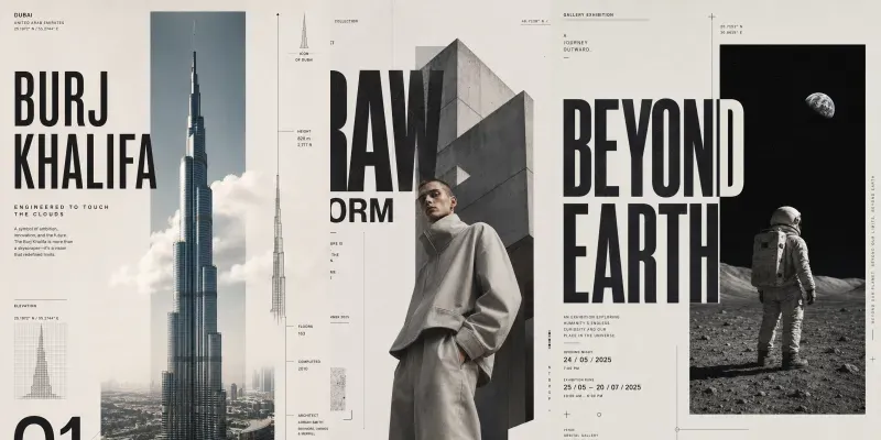 Experimental Architecture Type Posters generated by undefined