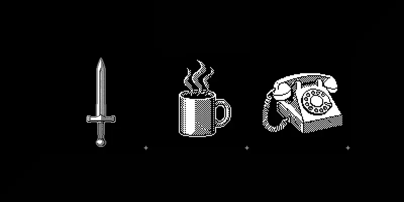 1bit Retro Pixel Art Icon Generator generated by undefined