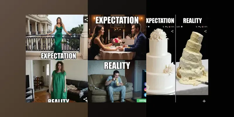 Expectation Vs Reality Memes generated by undefined