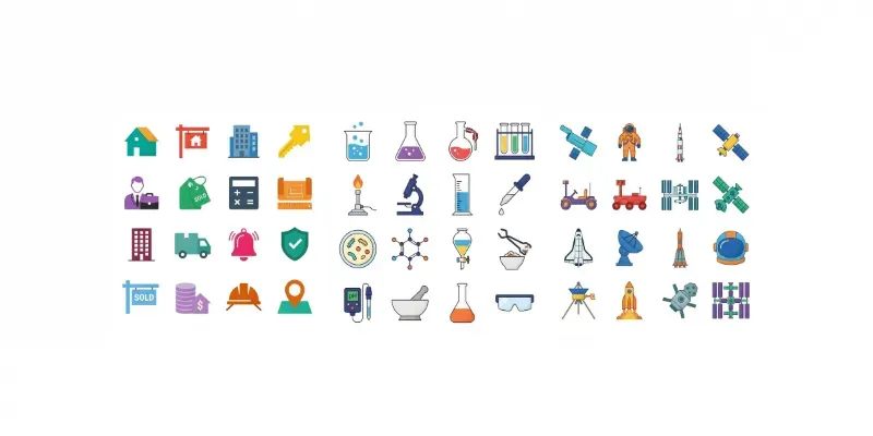 2d Neomemphis 16in1 Icon Grid