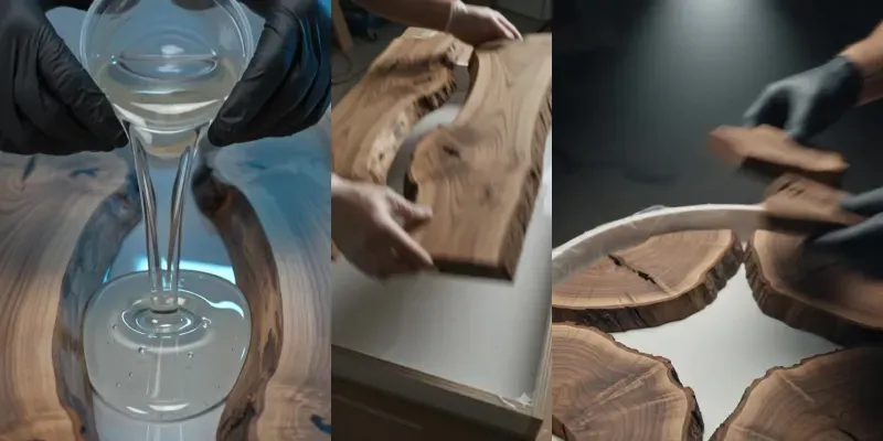 Epoxy Craft Timelapse Videos generated by undefined