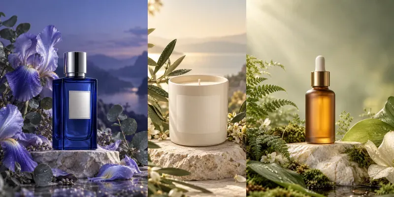 Botanical Product Ad Worlds