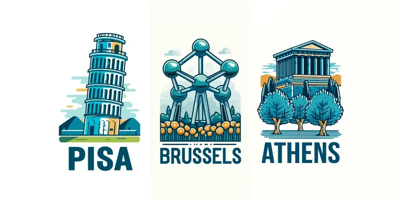 Clean Vector City Posters generated by undefined