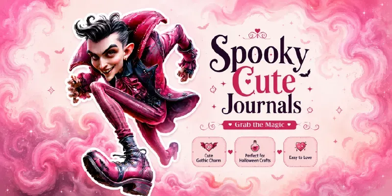 Cute Spooky Halloween Junk Journals generated by undefined