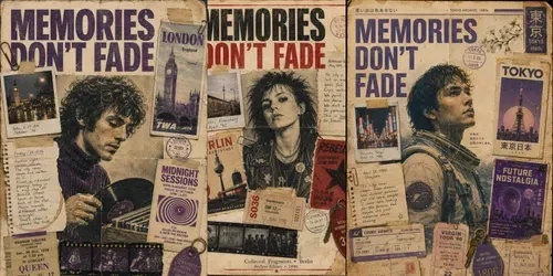 Memories Dont Fade Posters 1979 generated by chatgpt-image