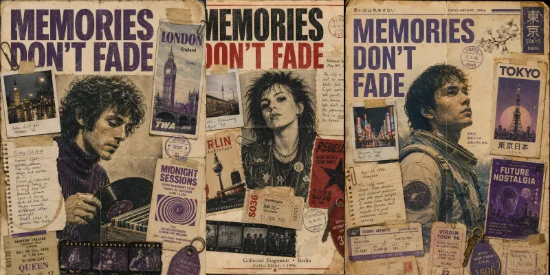 Memories Dont Fade Posters 1979 generated by undefined
