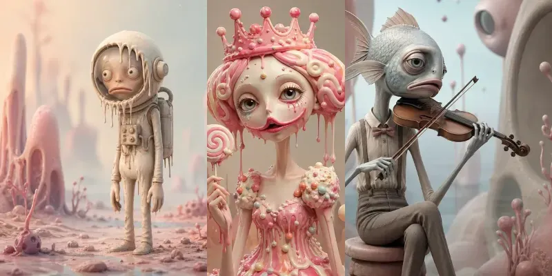 Surreal Dream Character Makers generated by undefined