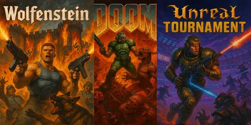 Posters Game Fps Retro generated by undefined