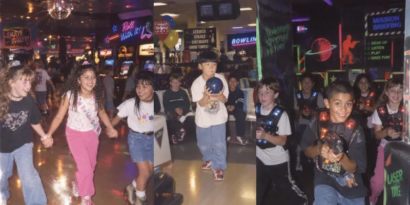 90s Kids Birthday Party Photos