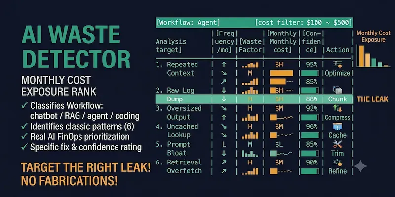 Cost Leak Detector generated by undefined