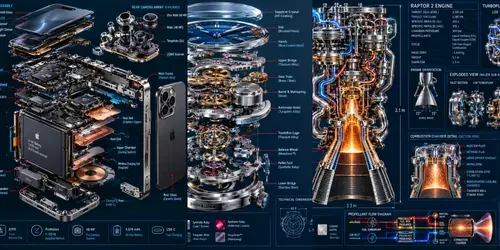 3D Technical Cad Schematic Blueprints generated by chatgpt-image