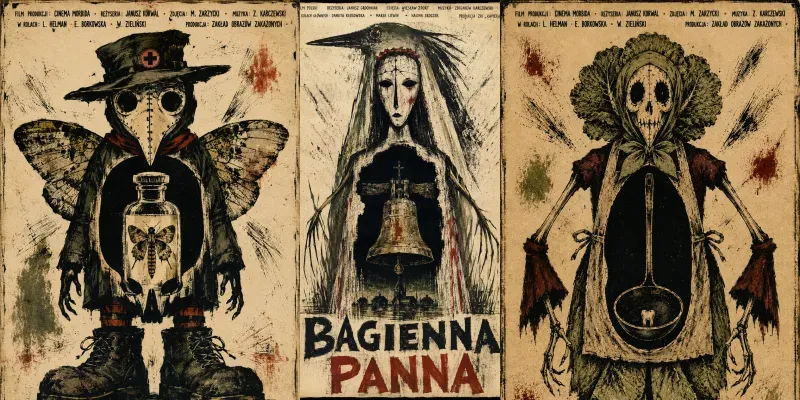 Polish Horror Cinema Posters generated by undefined