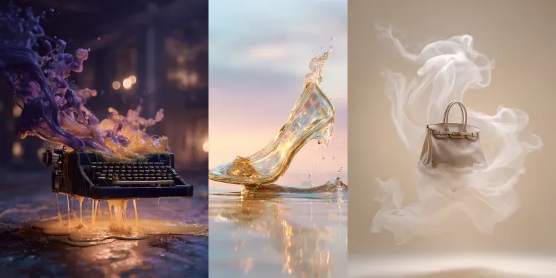 Surreal Luxury Morphing Art generated by undefined
