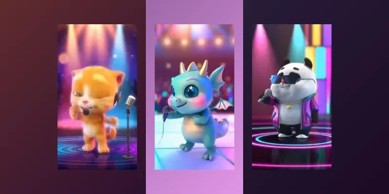 Dancing Singer Character Performas generated by undefined